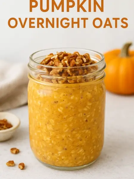 pumpkin overnight oats