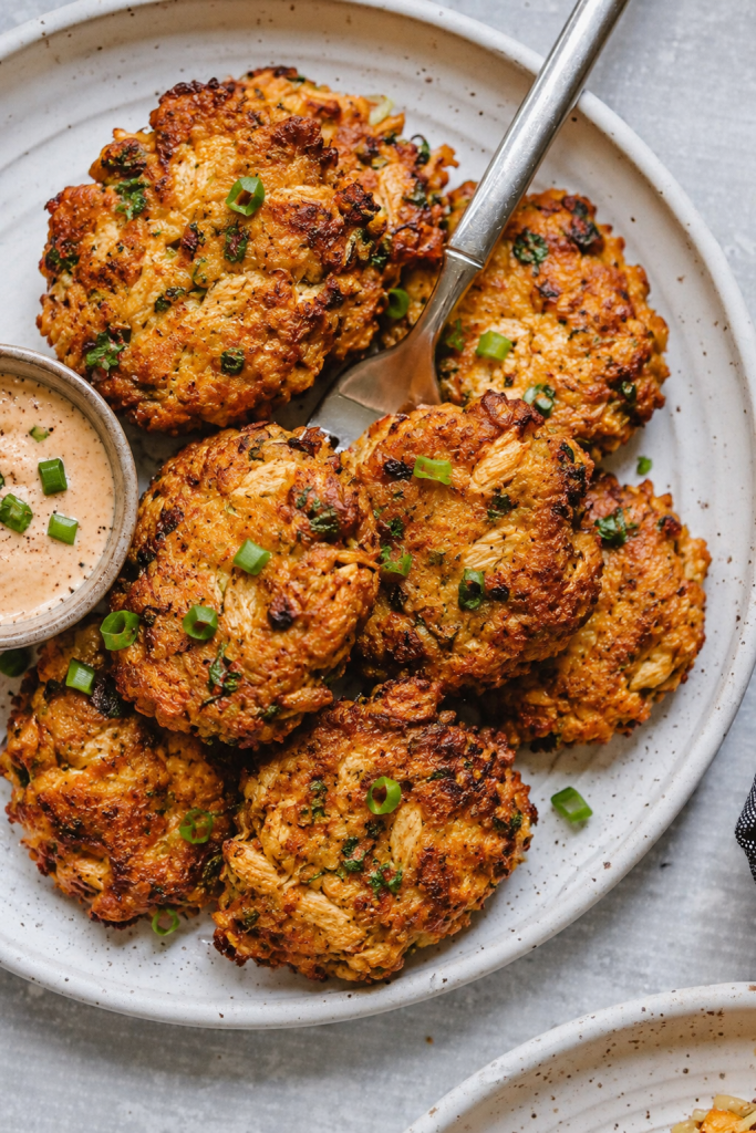 Smoked Chicken Fritters - Balanced Healthy Meals