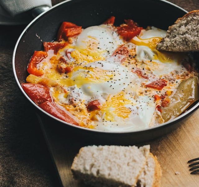 buffalo chicken omelette