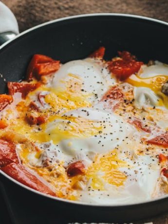 buffalo chicken omelette