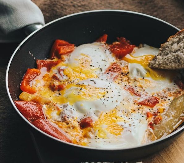 buffalo chicken omelette