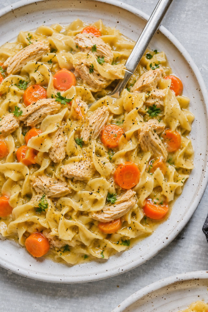 One Pot Chicken Noodles - Balanced Healthy Meals