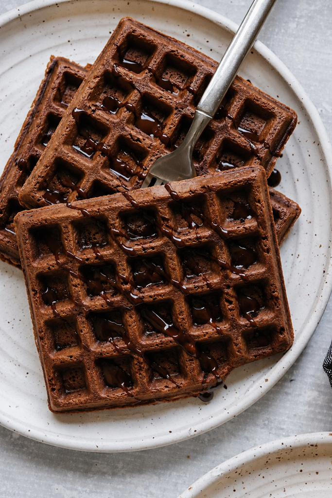 Cocoa Waffles - Balanced Healthy Meals