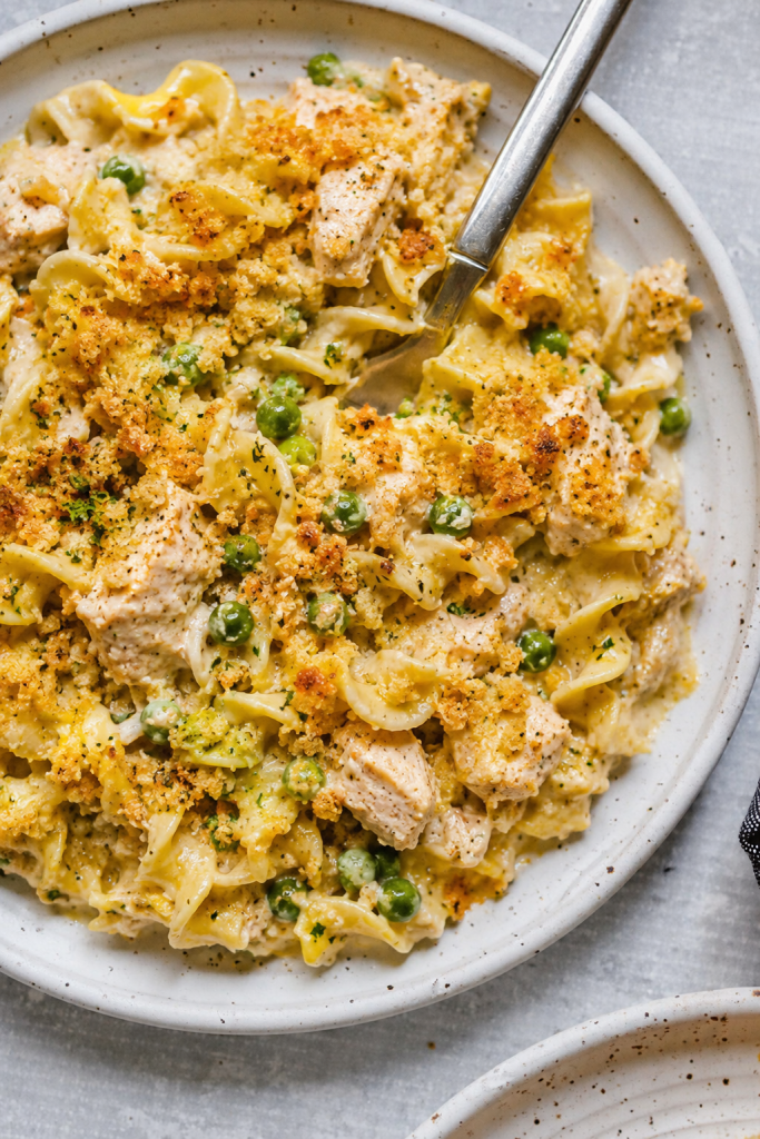 Chicken with Noodle Casserole - Balanced Healthy Meals