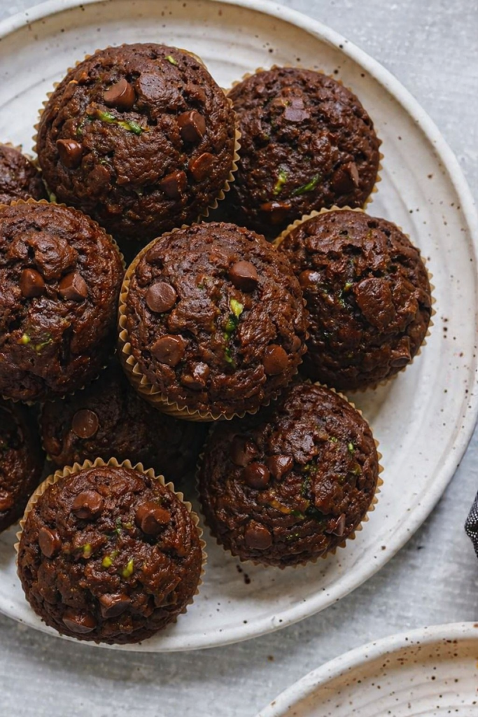 Avocado Chocolate Muffins - Balanced Healthy Meals