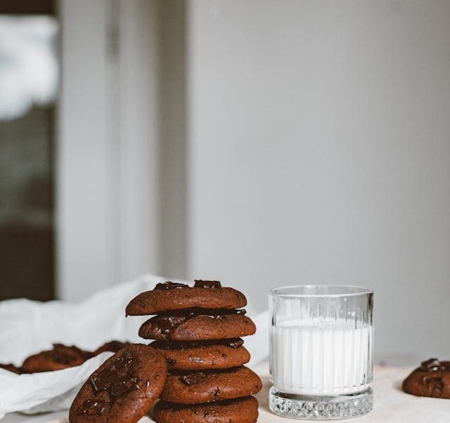 chocolate avocado cookies