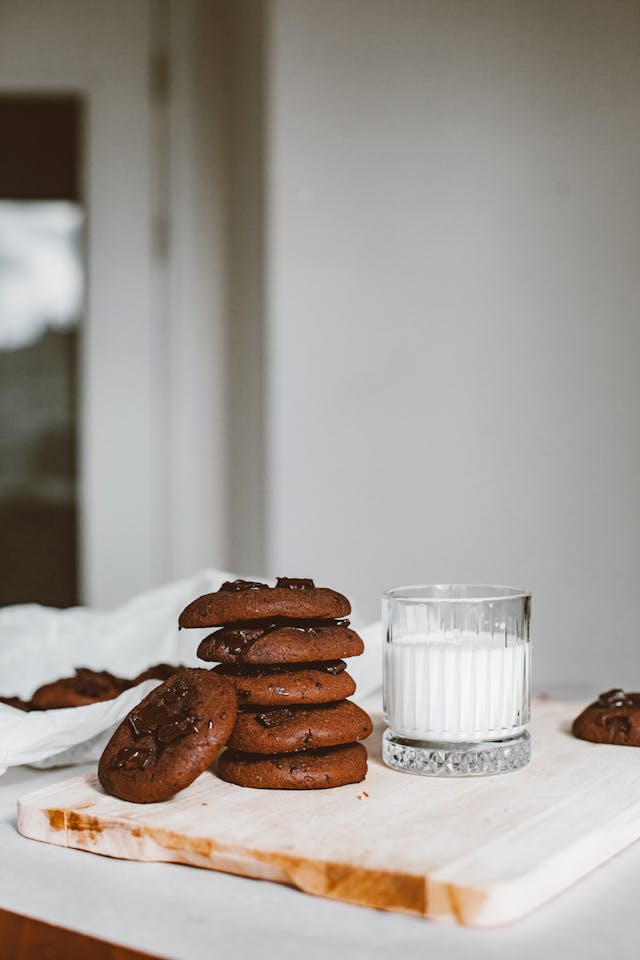 chocolate avocado cookies