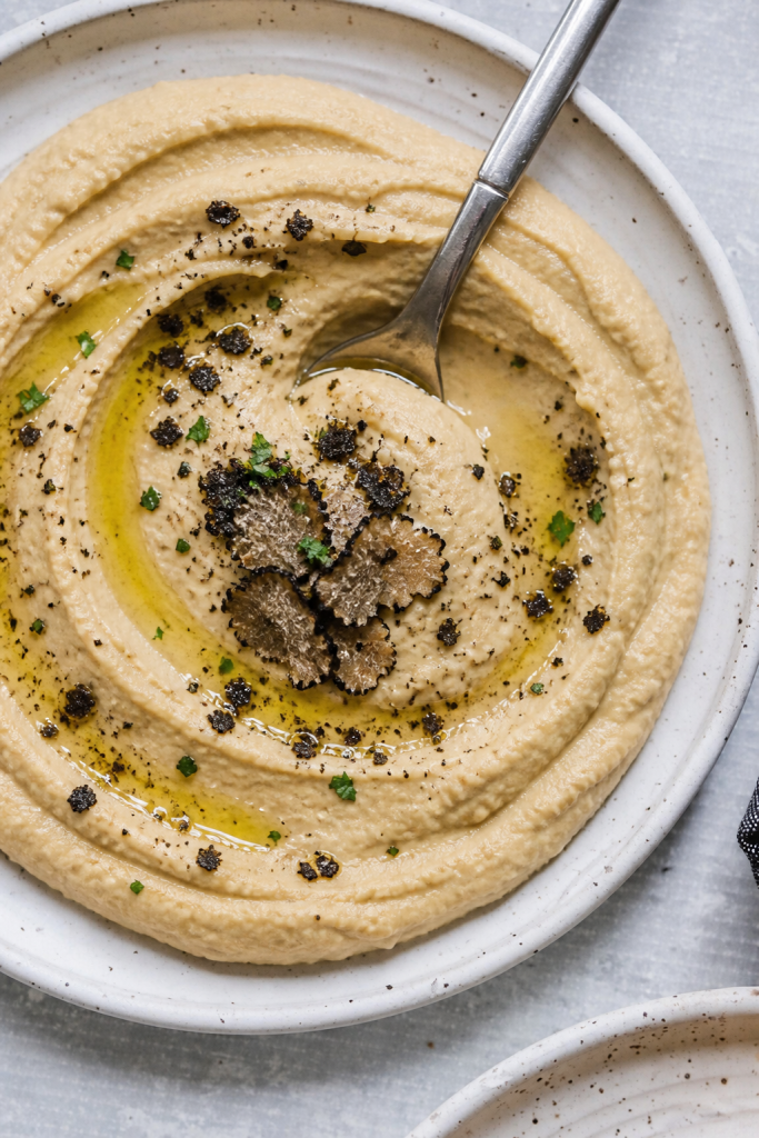 Truffle Hummus Recipe - Balanced Healthy Meals
