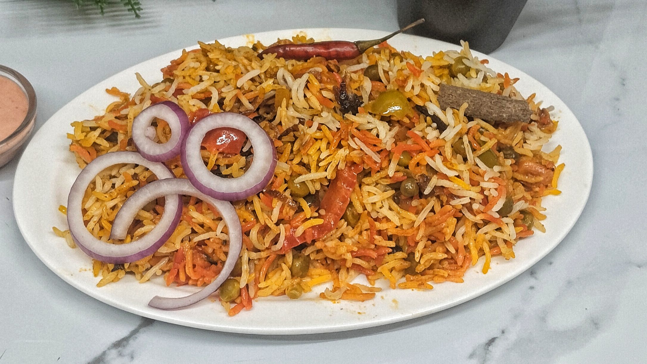 Vegetable Biryani - Balanced Healthy Meals