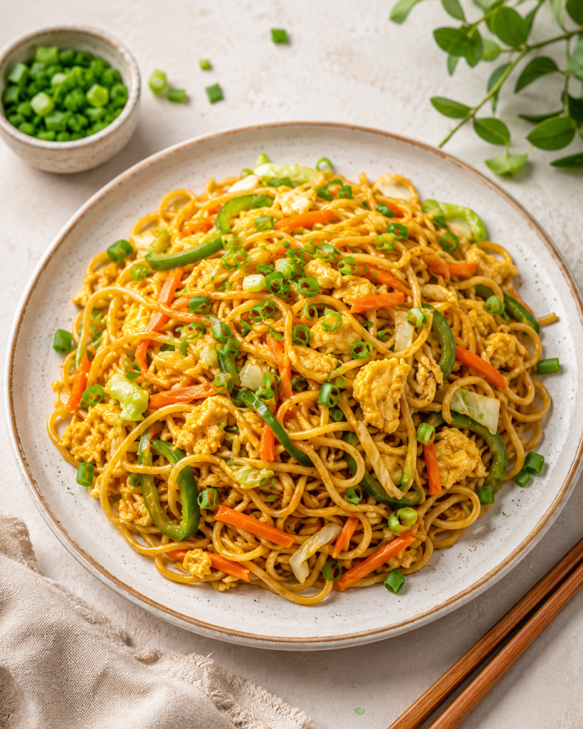Egg Chow Mein - Balanced Healthy Meals