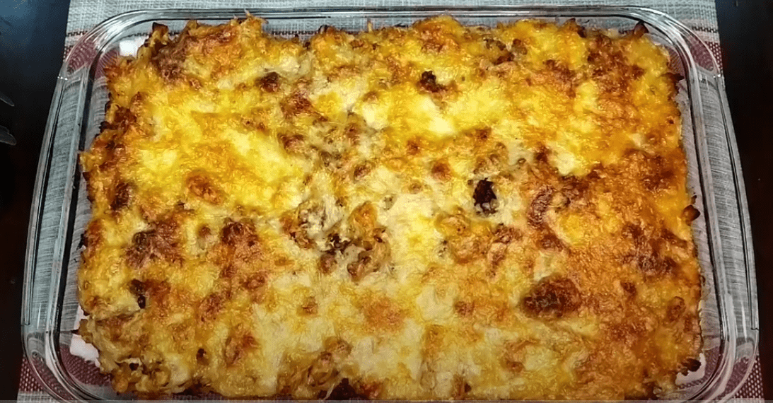 Baked Macaroni with Minced Beef &amp; Creamy Sauce - Balanced Healthy Meals