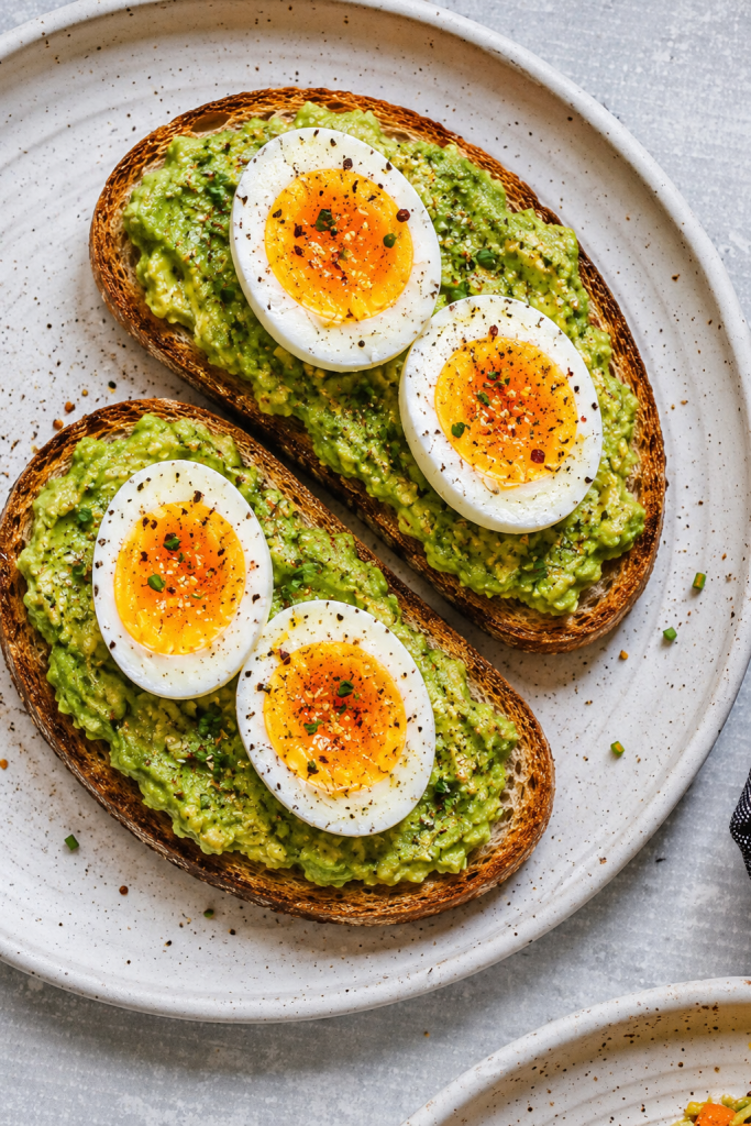 Avocado Toast with Boiled Eggs (Ready in 10 Minutes!) - Balanced Healthy Meals
