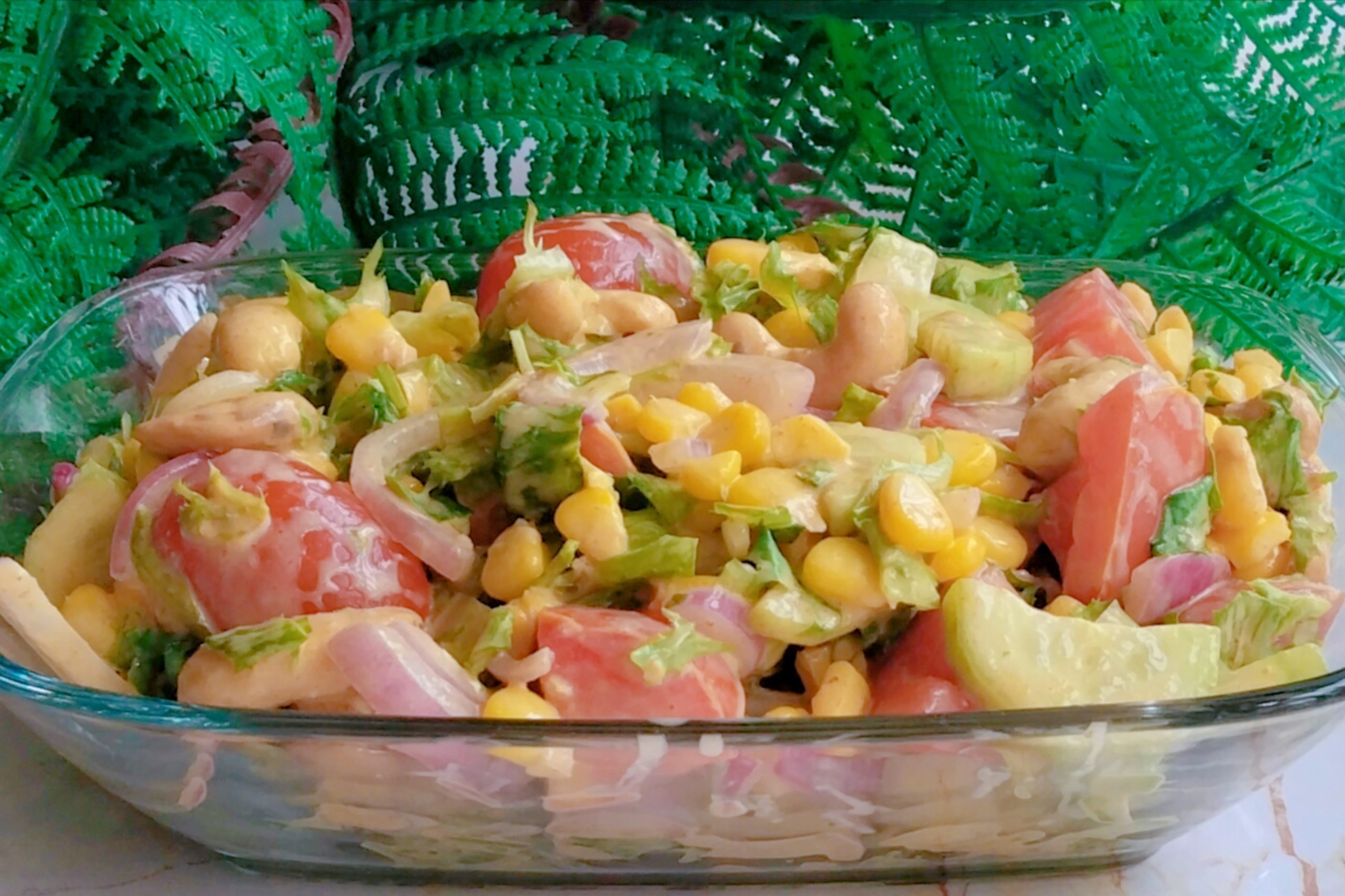 Mixed Cucumber Salad - Balanced Healthy Meals