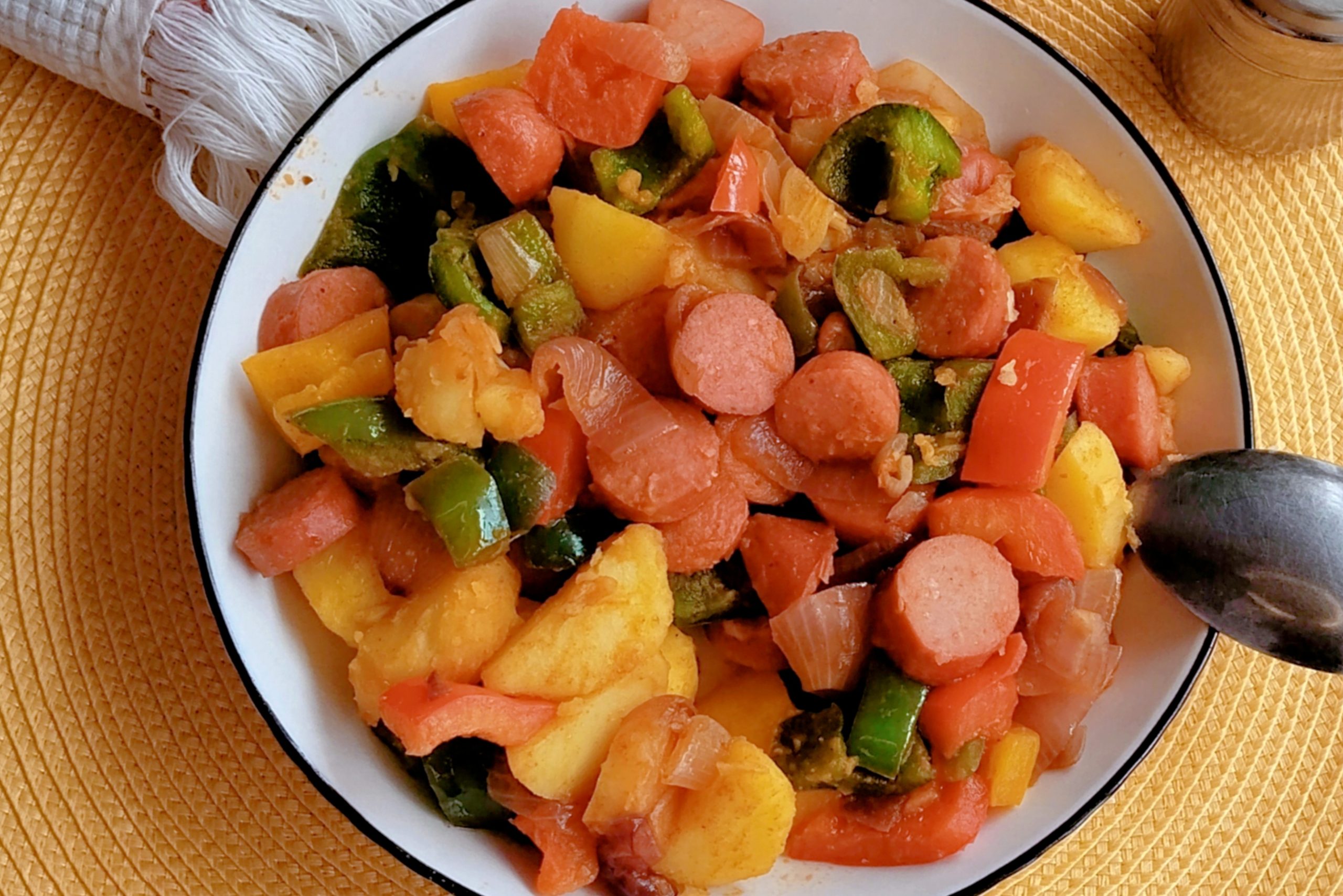 Sausage And Potato Skillet - Balanced Healthy Meals