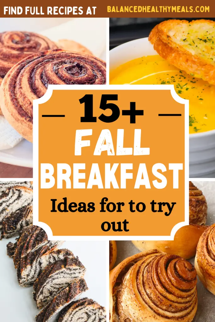 fall breakfast ideas