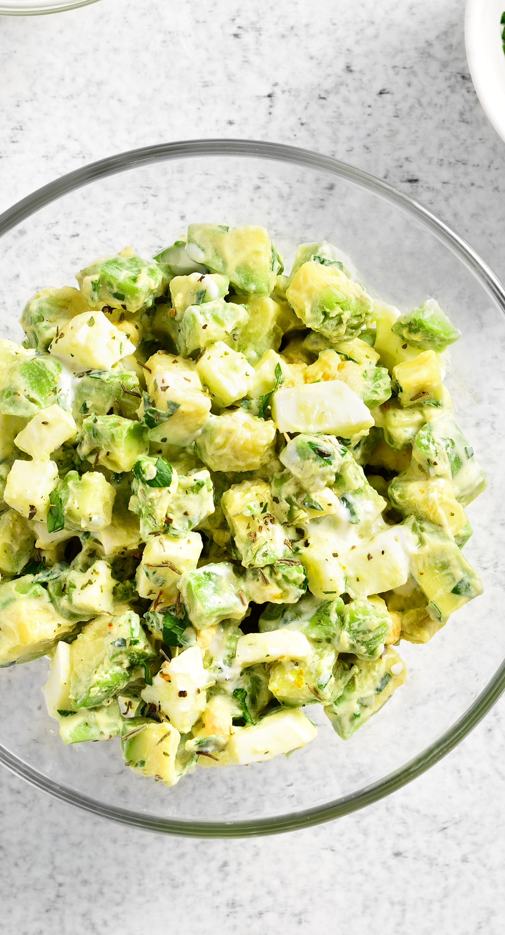 avocado egg salad