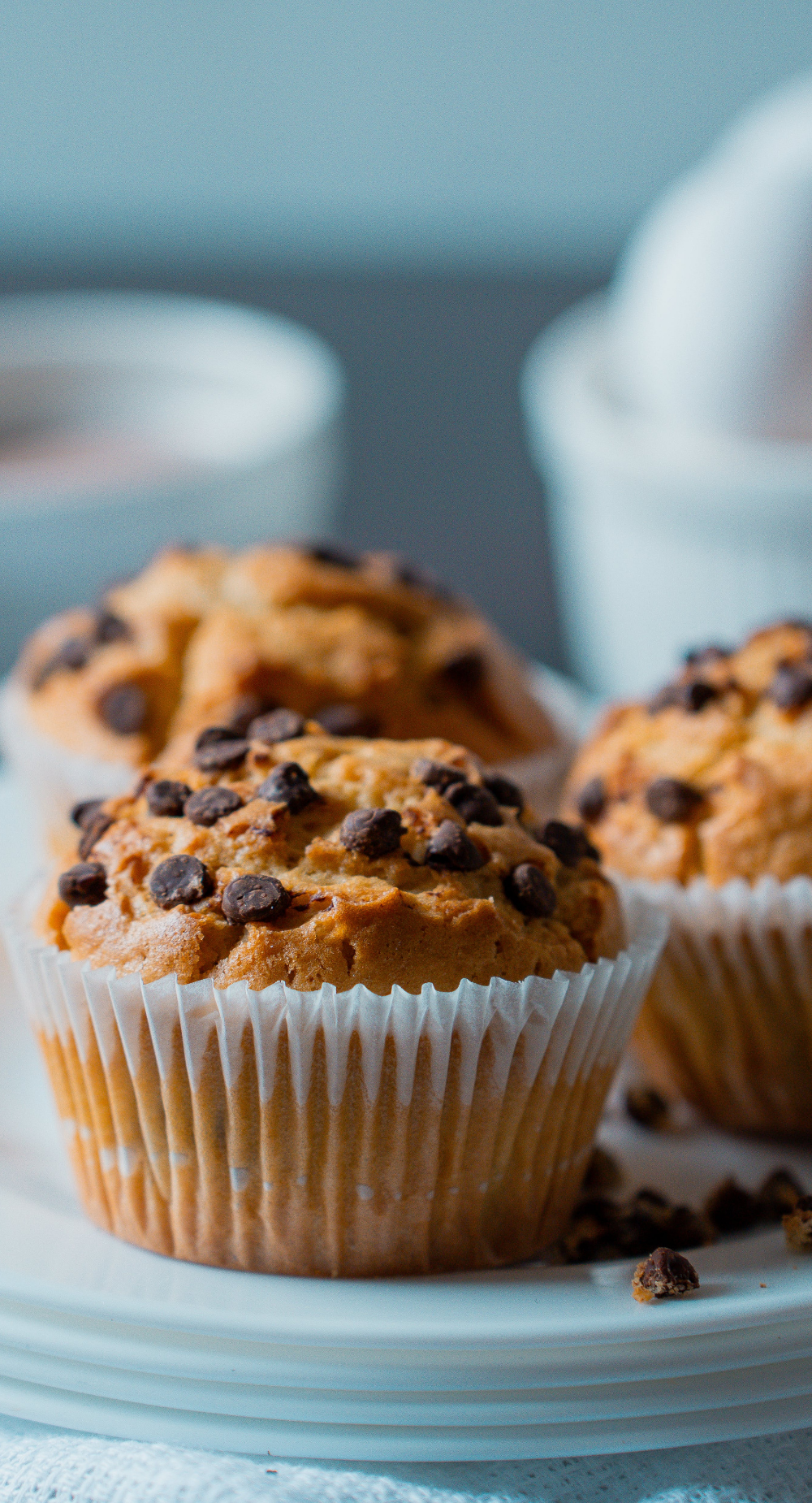 banana chocolate muffins