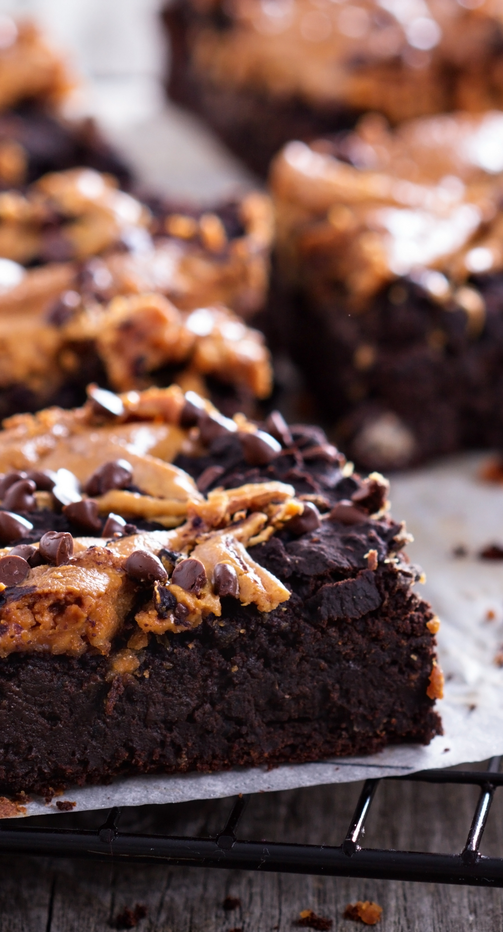 peanut butter brownies