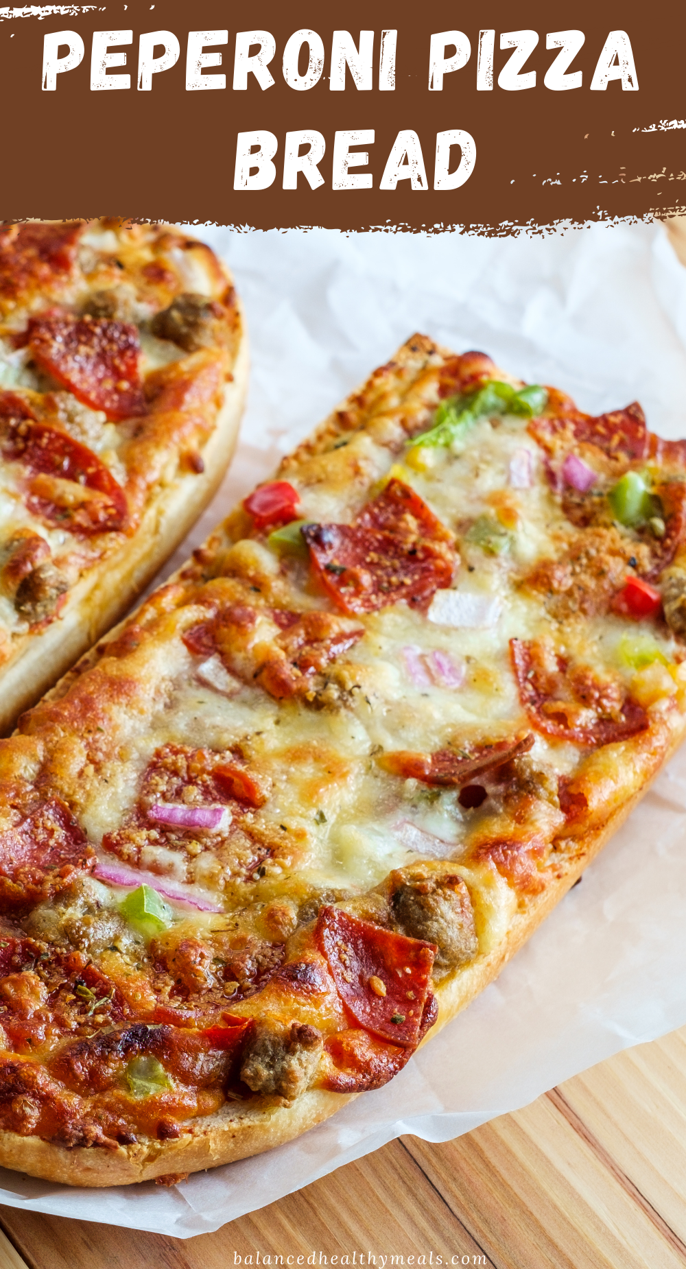 pepperoni pizza bread