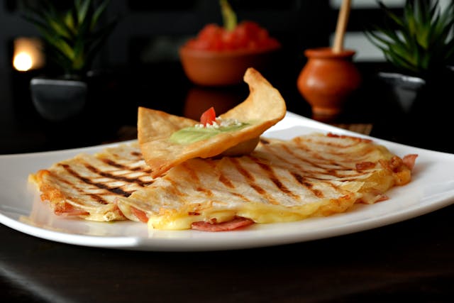 Cheesy quesadillas