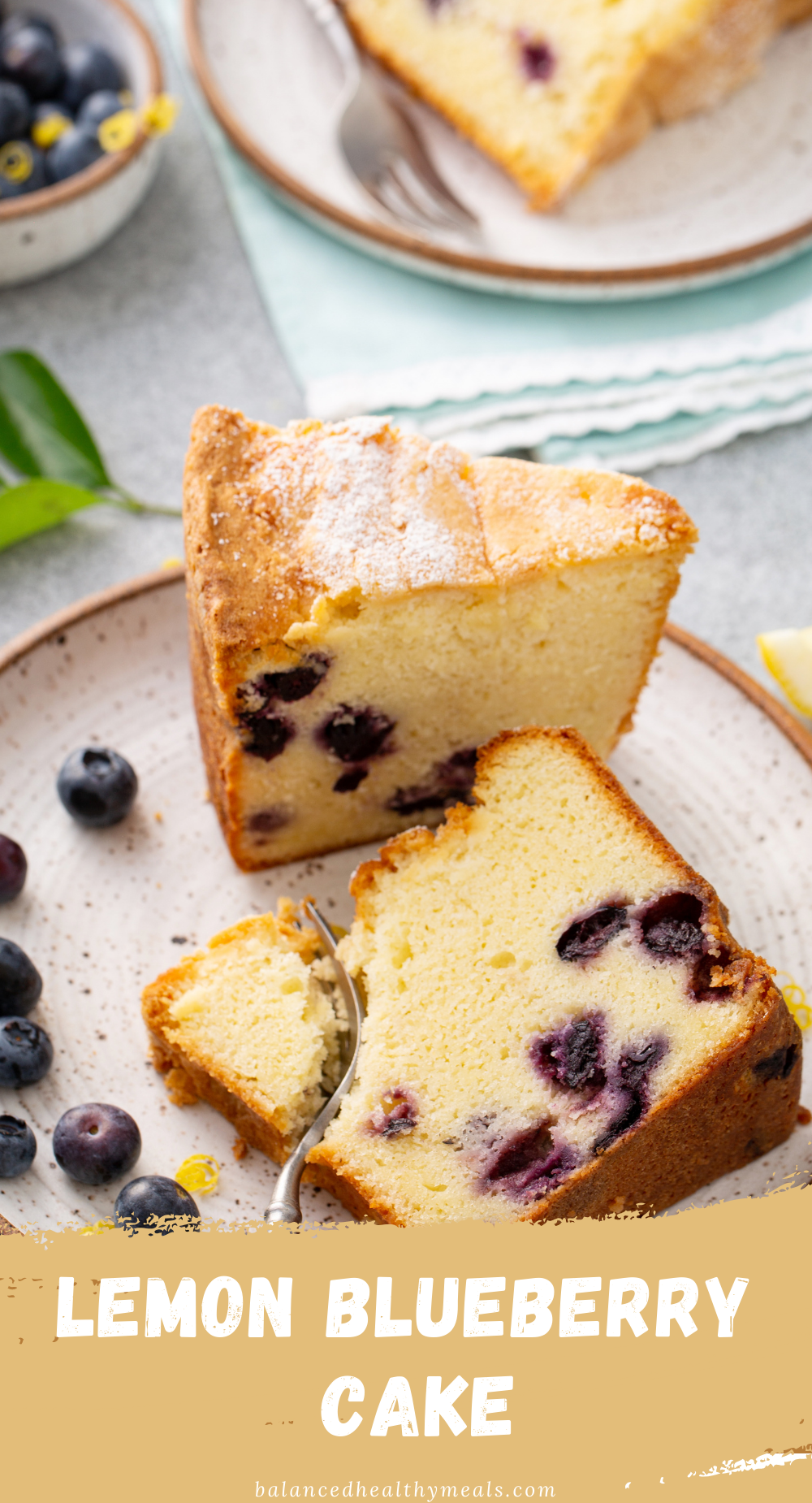 lemon blueberry cake