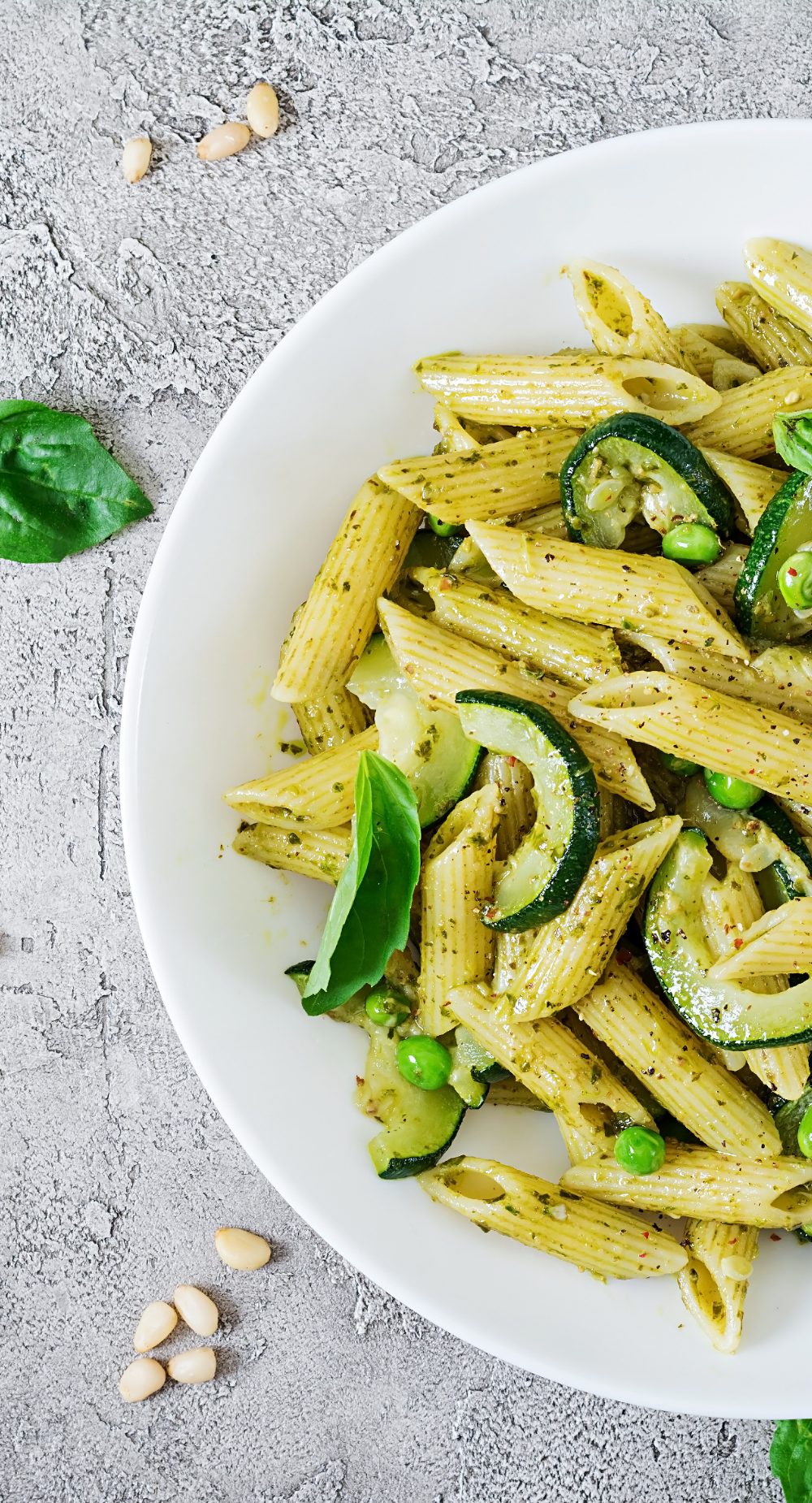 spring pea pasta