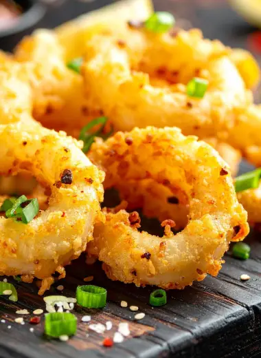 homemade onion rings