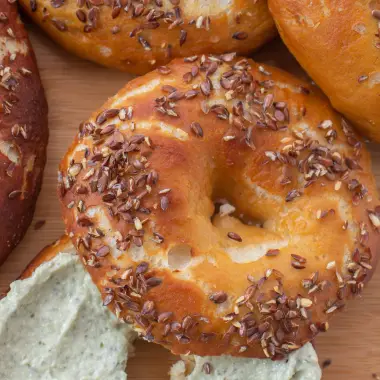 Greek Yogurt Bagels
