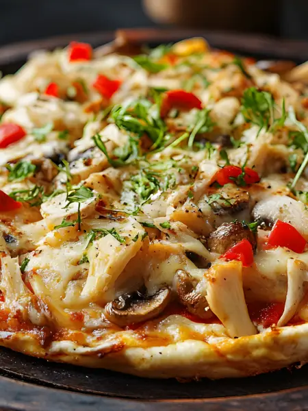 Chicken Caesar Pizza
