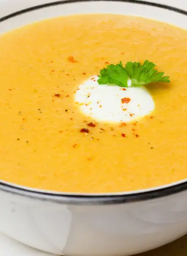 carrot lentil soup