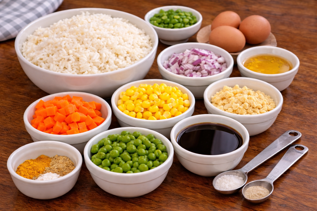 egg fried rice recipe