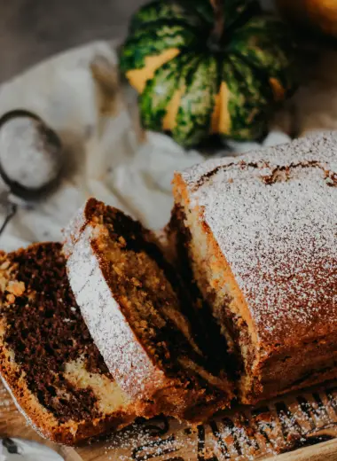 Pumpkin Bread with Chocolate Chips