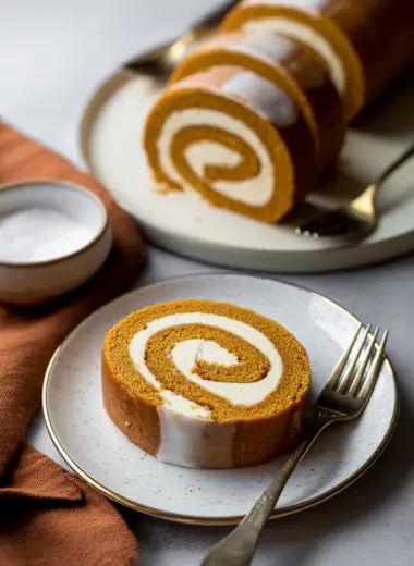 pumpkin roll cake recipe