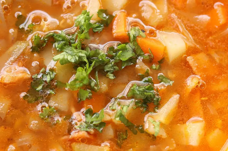 Hearty Sausage Lentil Soup