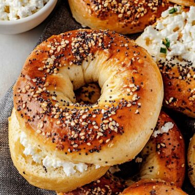 cottage cheese bagels