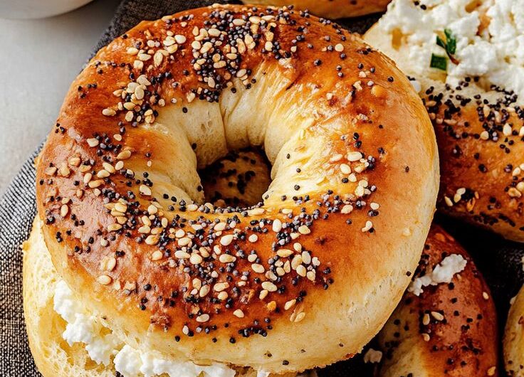 Cottage Cheese Bagels
