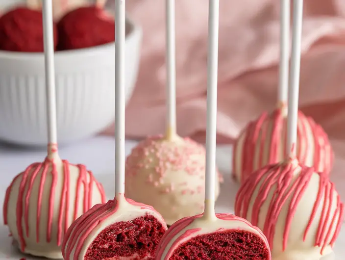 Red Velvet Cake Pops