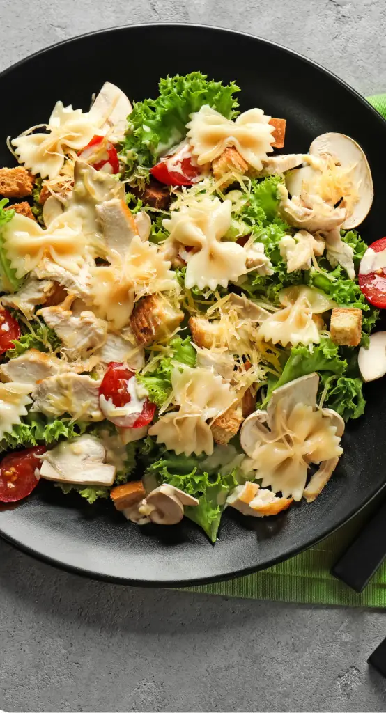 Chicken Caesar Pasta Salad