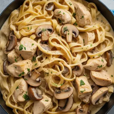 Chicken Mushroom Pasta