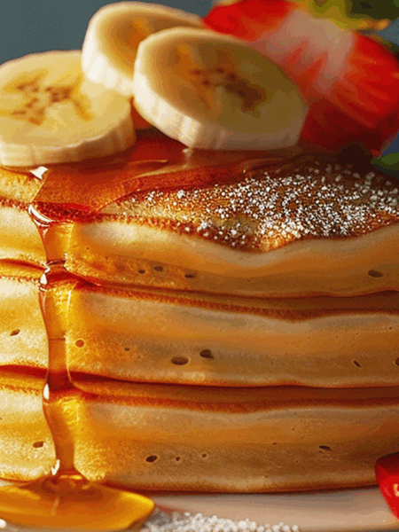 Cinnamon Roll Pancakes