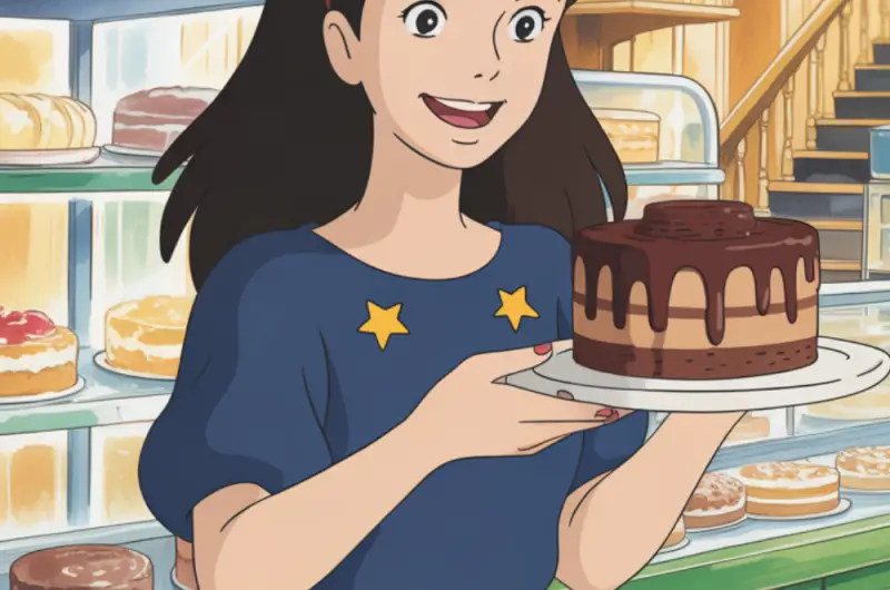 Kiki’s Delivery Service Chocolate Cake Recipe