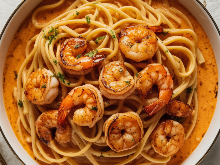 Cajun Shrimp Pasta