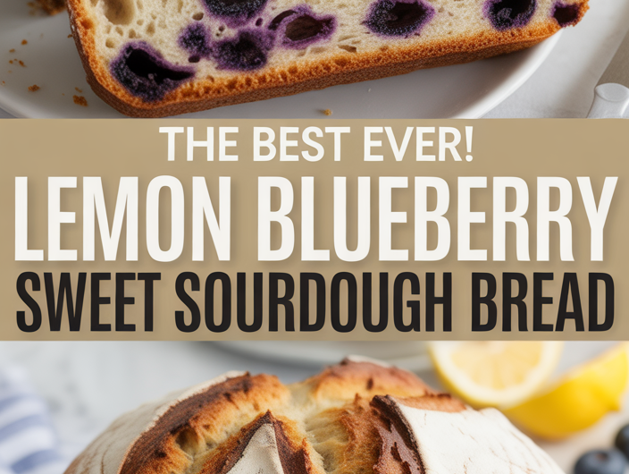Blueberry Sourdough Bread