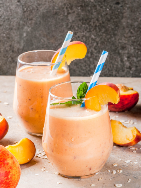 Peach Tofu Smoothie
