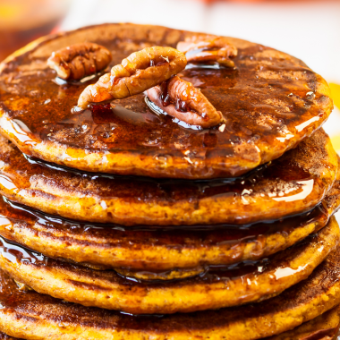 Low Carb Pumpkin Pancakes
