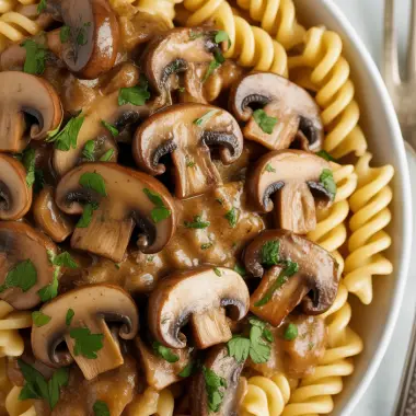 mushroom pasta