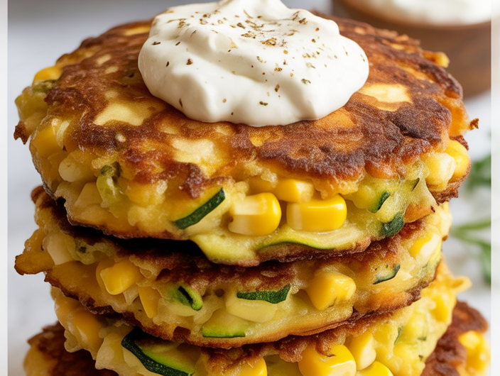 Zucchini Corn Fritters