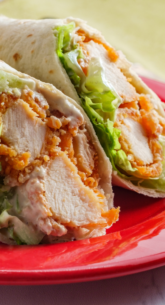 Chicken Caesar Salad Flatbread