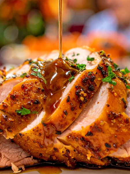 Meatloaf With Mushroom Gravy