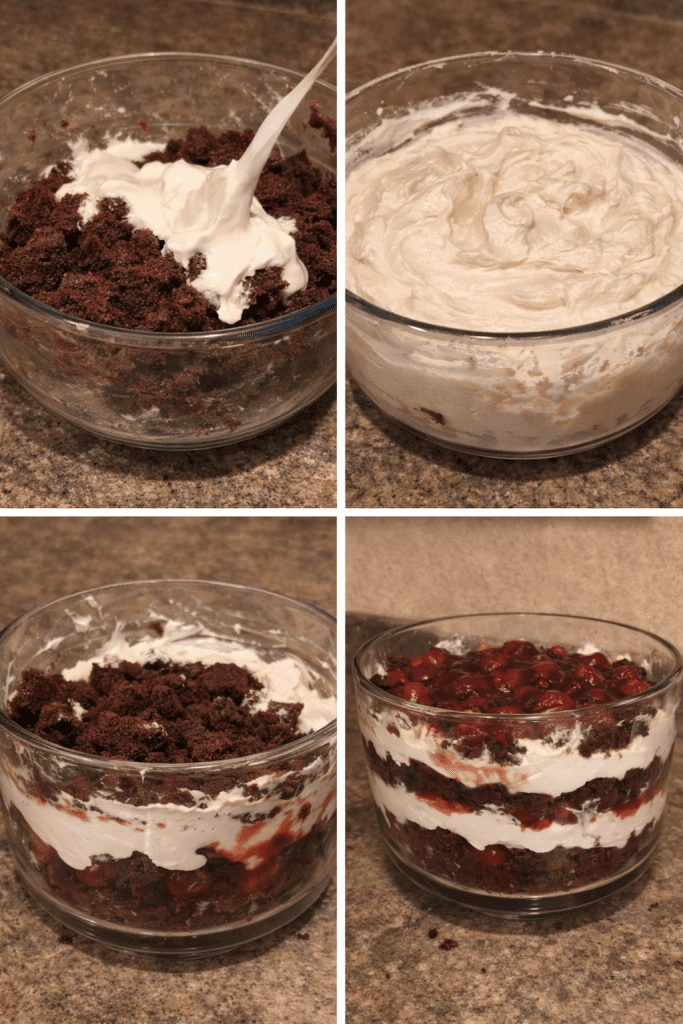 How To Make Chocolate Cherry Trifle